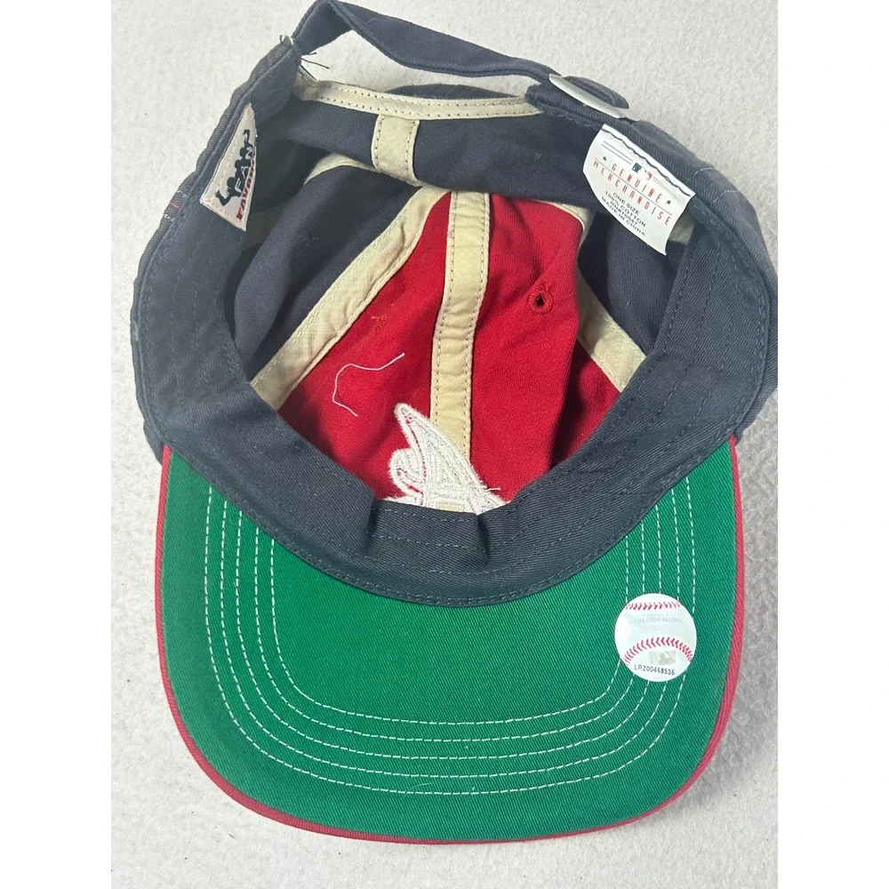 Fan Favorite Baseball Hat Kids OS Red Navy MLB Atlanta Braves Gameday
